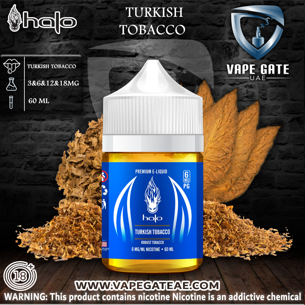 Halo Turkish Tobacco E Liquid