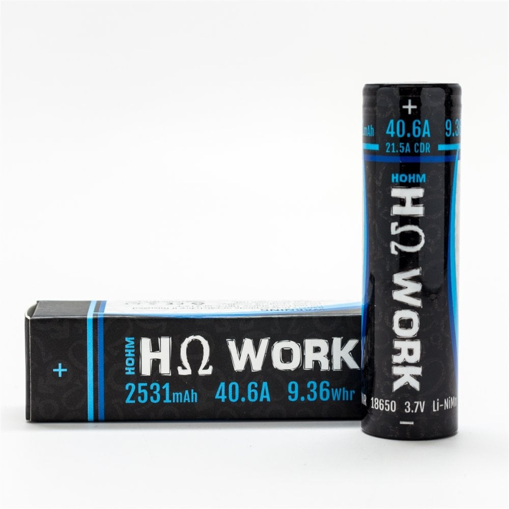 HOHM TECH WORK 2 18650 2547MAH 25.3A BATTERY