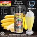 Horny - Banana Milkshake 120ml E Liquid by Horny Flava