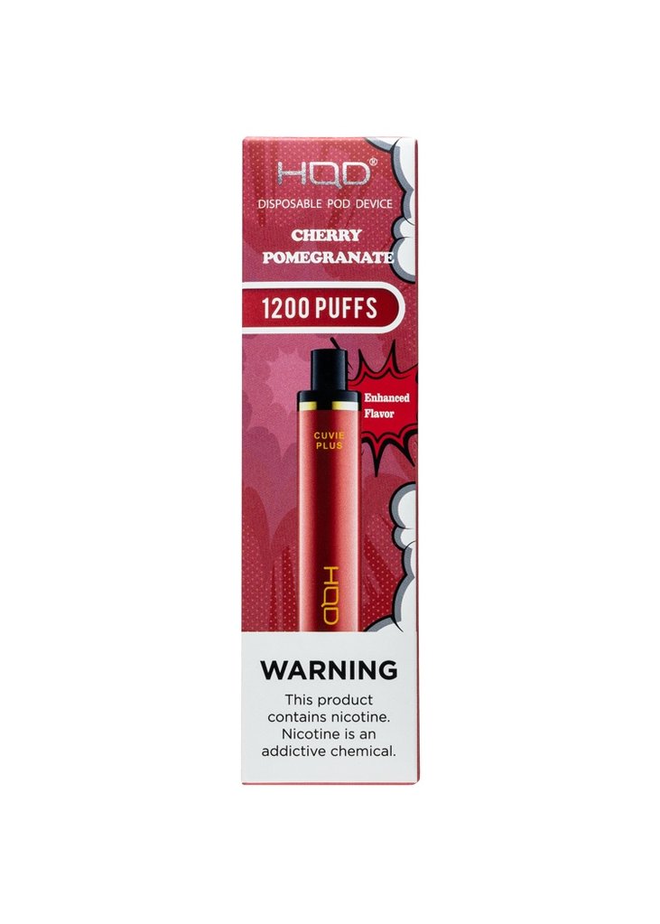 HQD Cuvie Plus Disposables Pod Device (1200 Puffs)