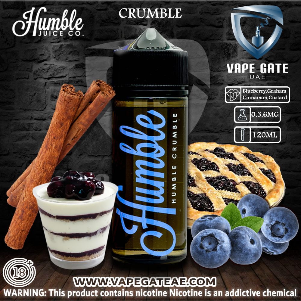 HUMBLE - CRUMBLE (3MG 120ML)