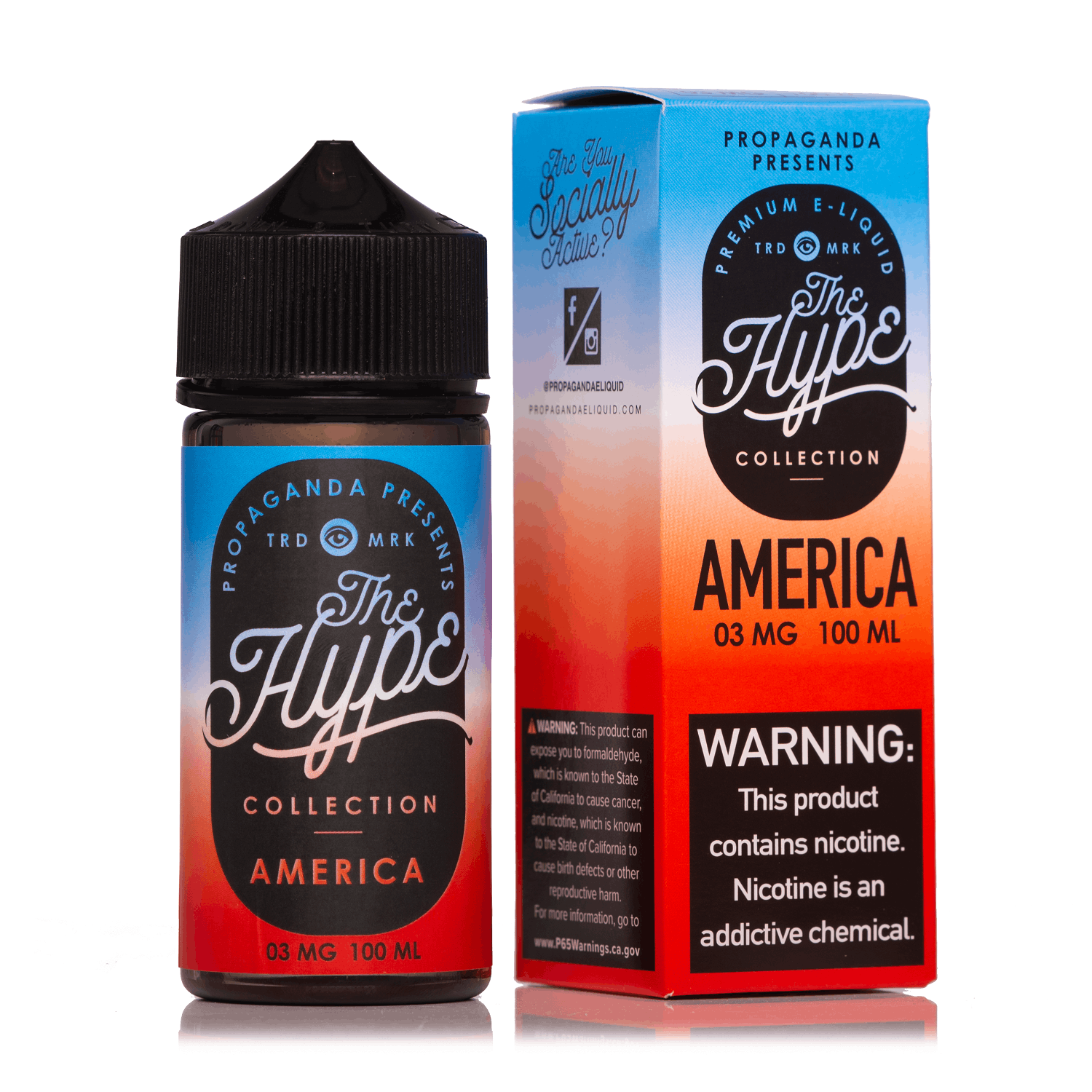 AMERICA (The Hype Collection) - PROPAGANDA E-LIQUIDS