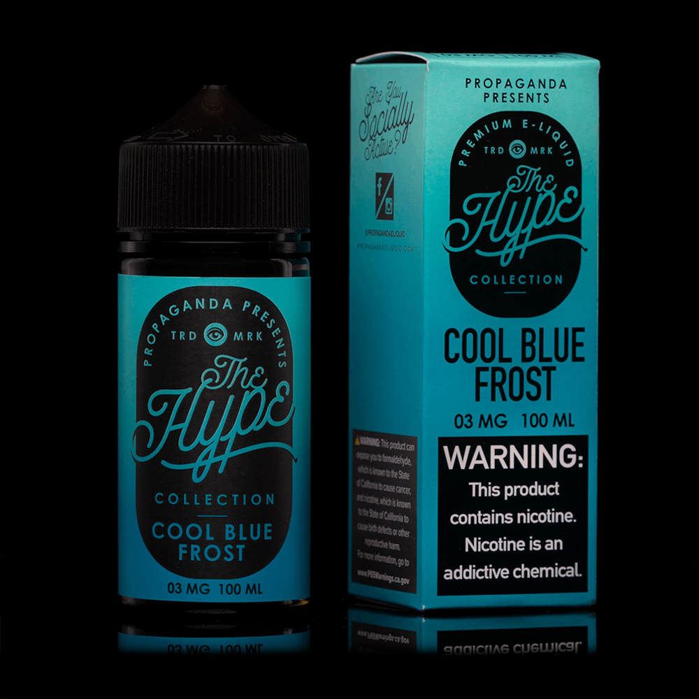 COOL BLUE FROST (The Hype Collection) - PROPAGANDA E-LIQUIDS