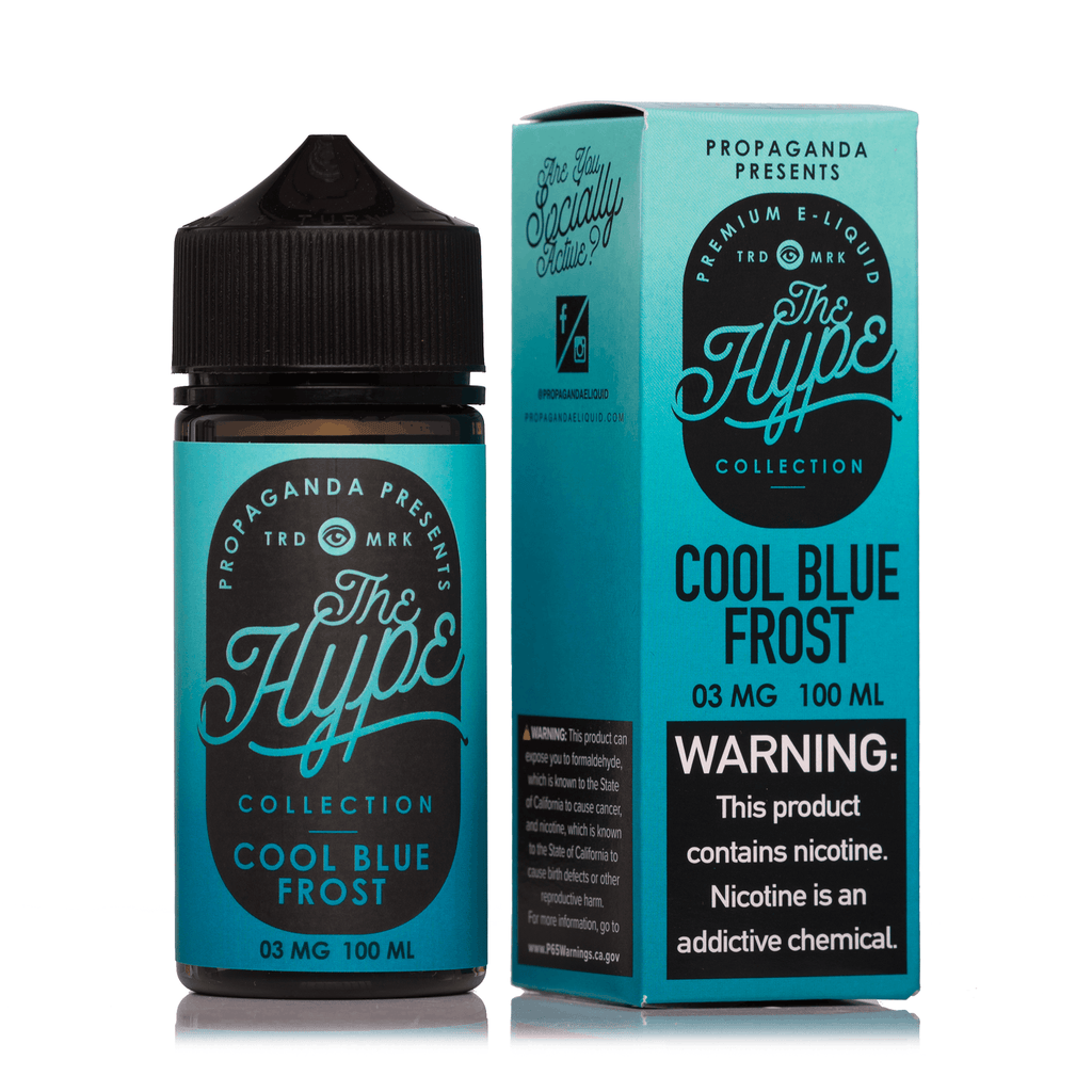 COOL BLUE FROST (The Hype Collection) - PROPAGANDA E-LIQUIDS