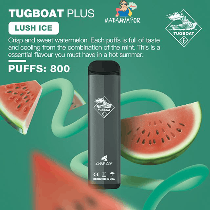TUGBOAT VAPE DISPOSABLE PODS (800 Puffs)