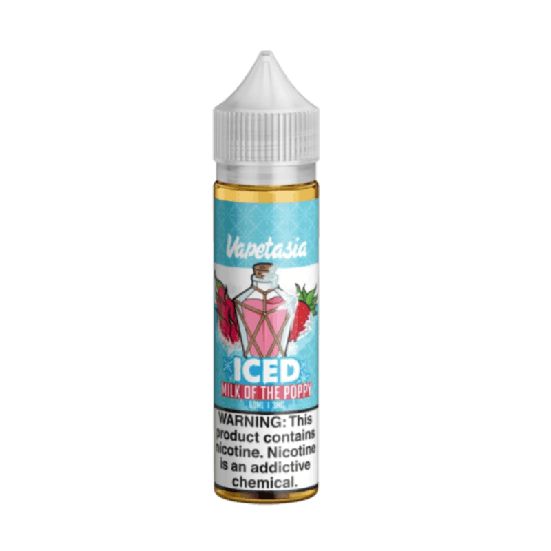 Milk of the Poppy on Ice E liquid by Vapetasia