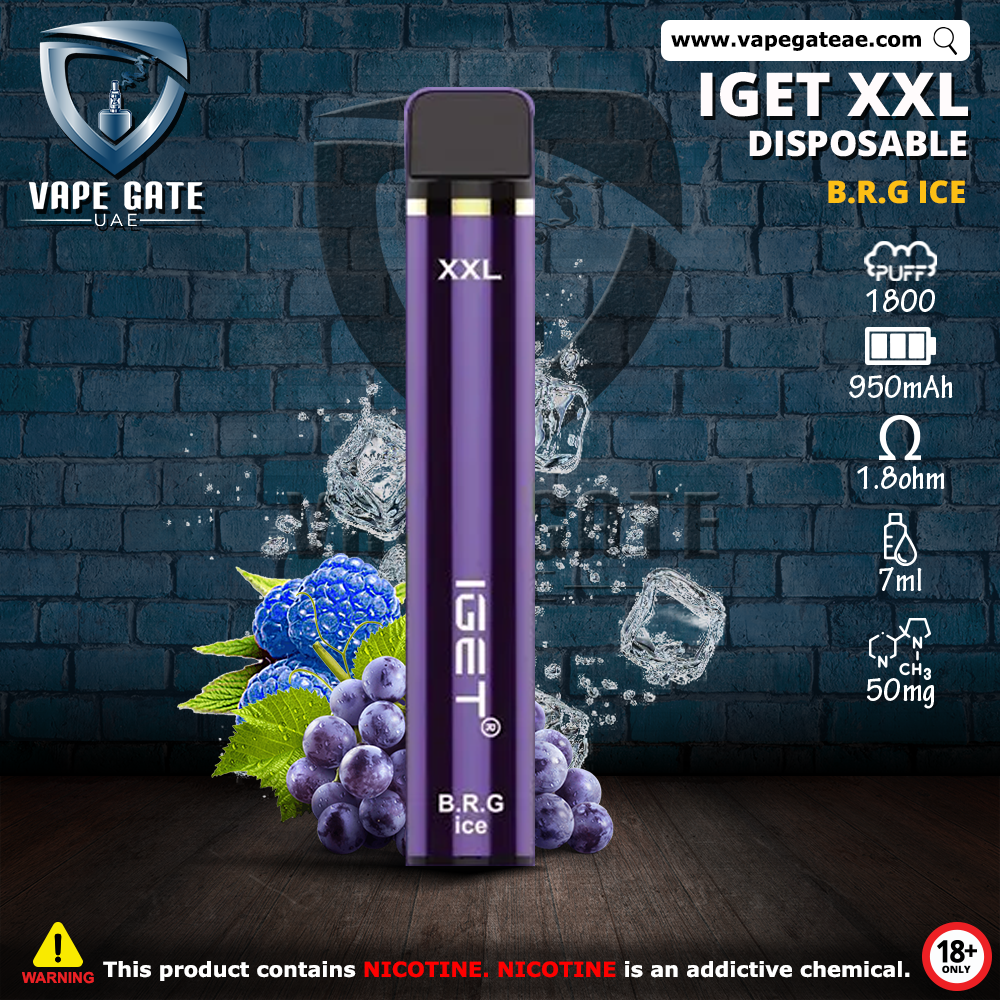 IGET XXL Disposable Vape Pod 1800 PUFF