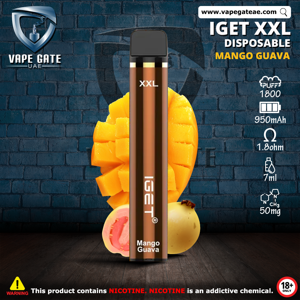 IGET XXL Disposable Vape Pod 1800 PUFF