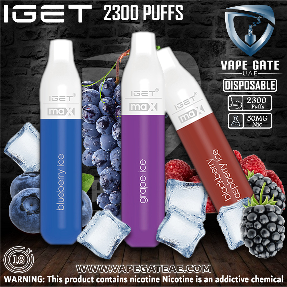 IGET MAX Disposable Pod Device (2300 PUFFS)