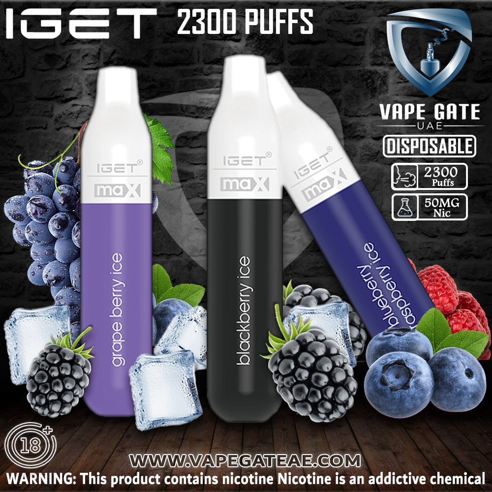 IGET MAX Disposable Pod Device (2300 PUFFS)