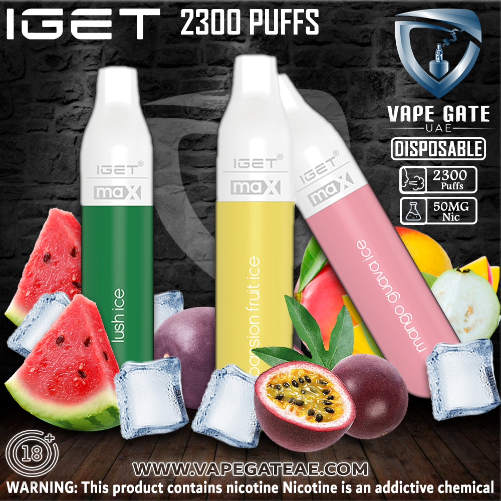 IGET MAX Disposable Pod Device (2300 PUFFS)