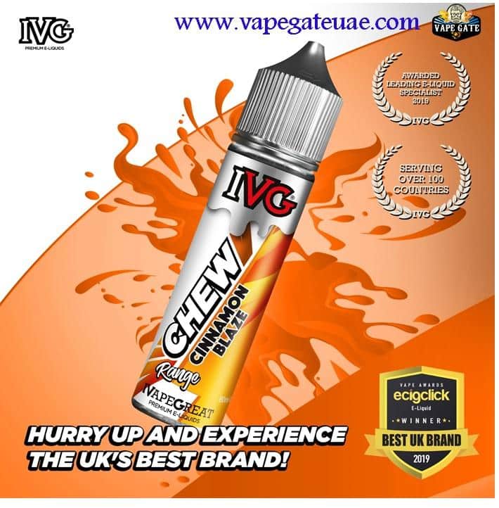 Chew Cinnamon Blaze 60ml E juice by IVG