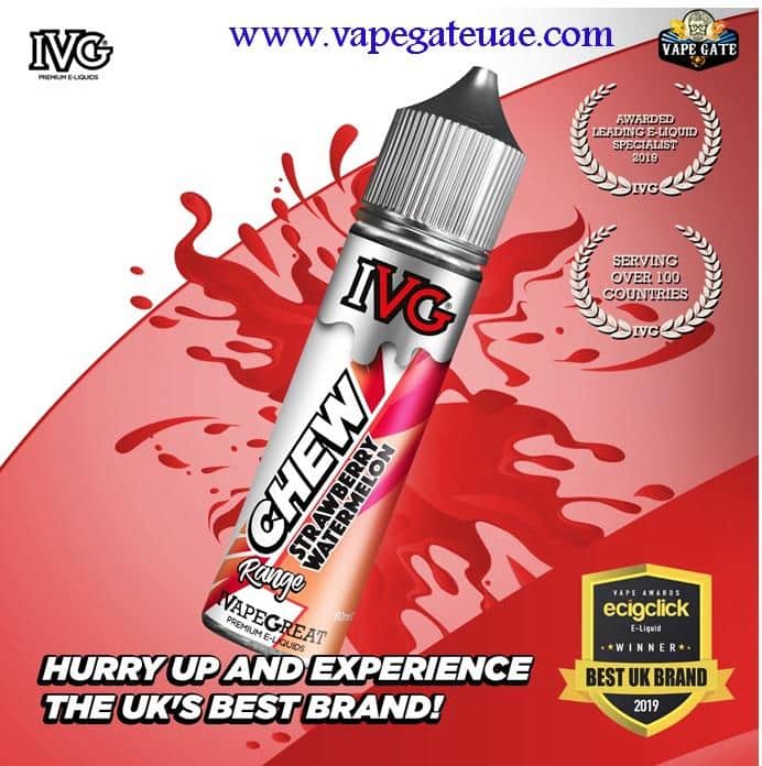 Chew Strawberry Watermelon 60ml E juice by IVG