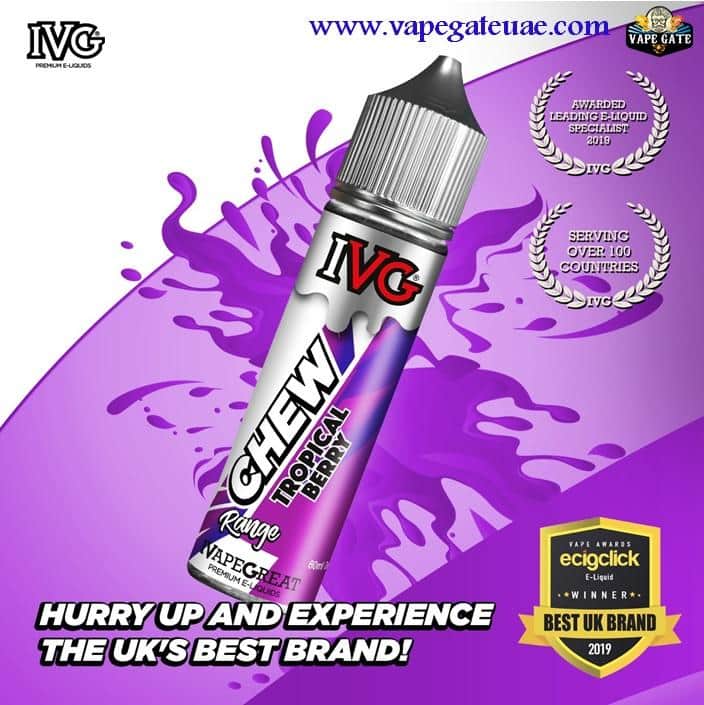 Chew Tropical Berry 60ml E juice by IVG
