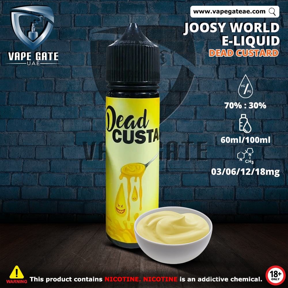 Dead Custard 60ml E Liquid by Joosy World