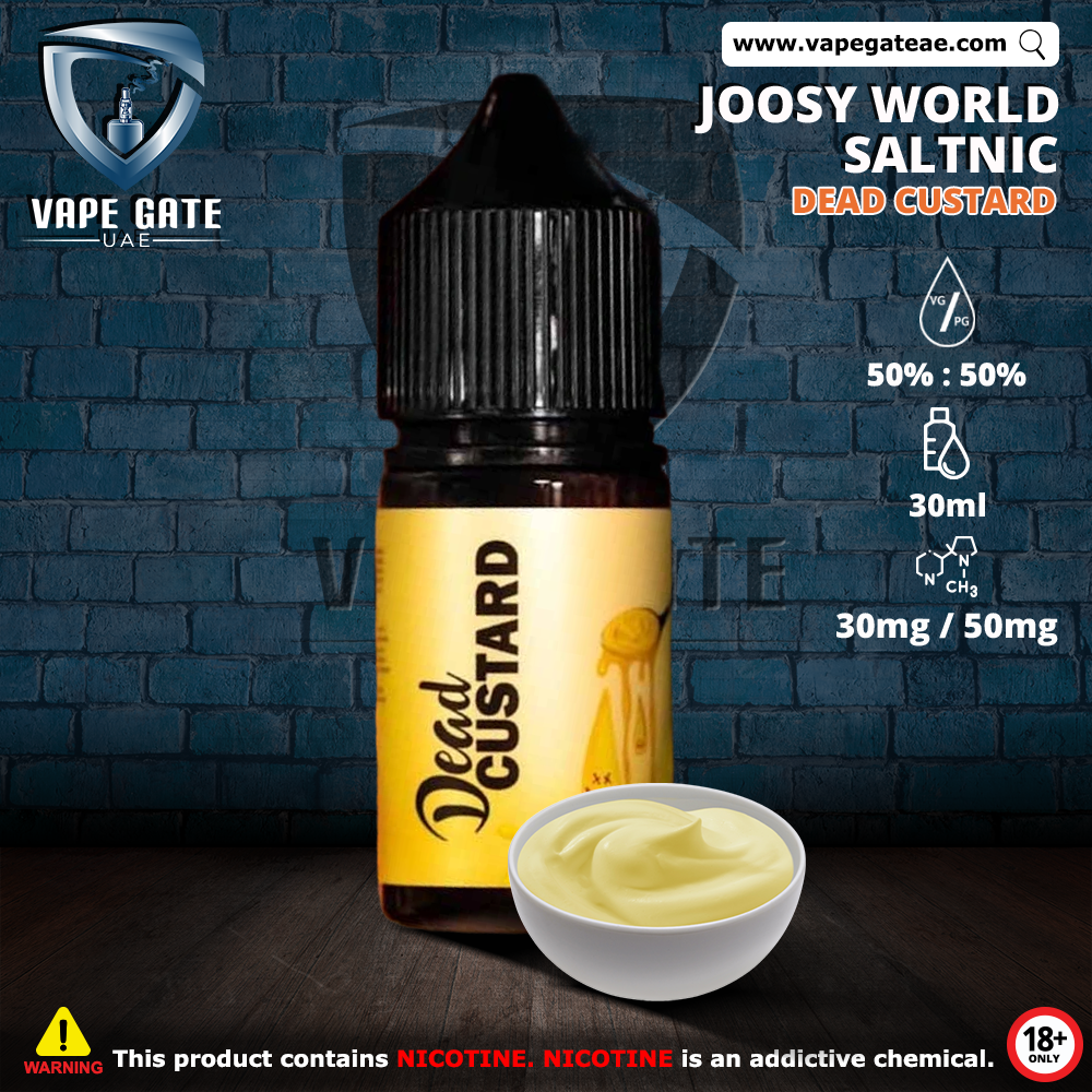 Dead Custard 30ml Saltnic by Joosy World