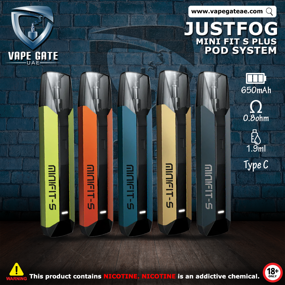 JUSTFOG MINI FIT-S PLUS POD KIT 650MAH