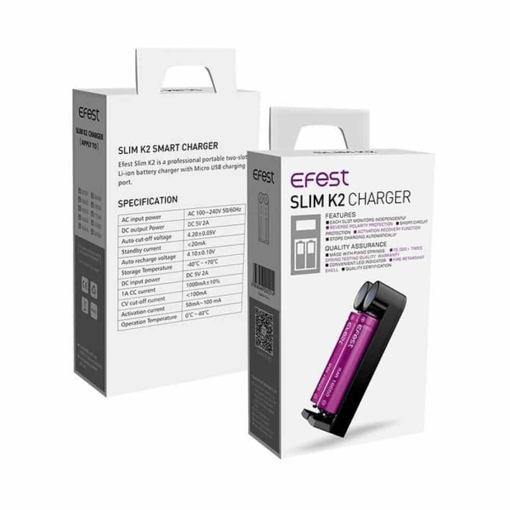 Efest Slim K2 Battery Charger