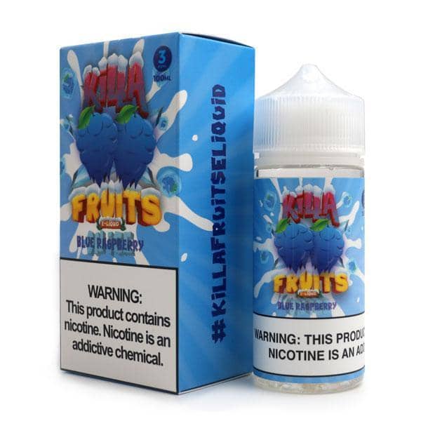 Blue Raspberry Ice 100ml E Liquid by Killa Fruits