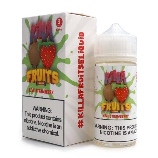 Kiwi Strawberry 100ml E Liquid by Killa Fruits