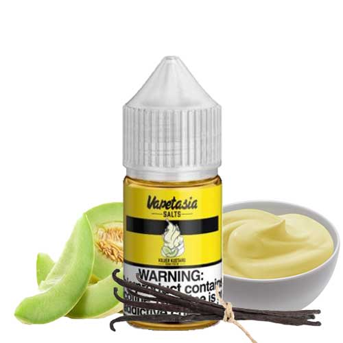 Killer Kustard Honeydew Saltnic by Vapetasia