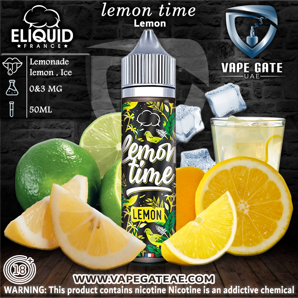 LEMON TIME LEMON - ELIQUID FRANCE