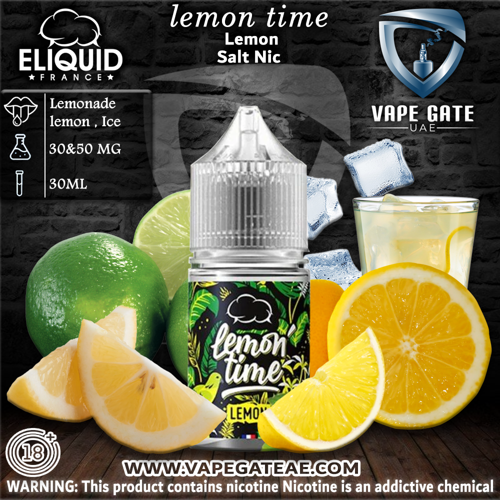LEMON TIME LEMON - ELIQUID FRANCE 30ML SALT