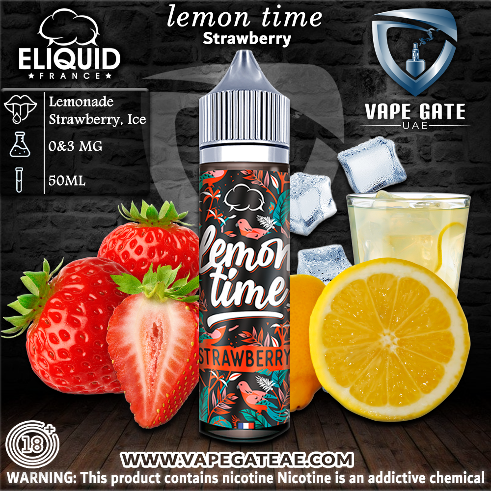 LEMON TIME STRAWBERRY - ELIQUID FRANCE