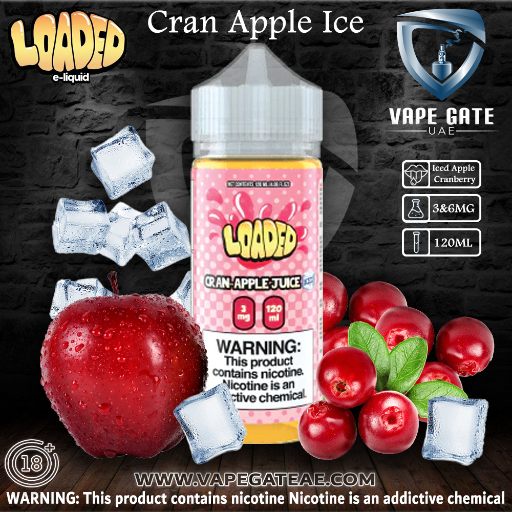 Cran Apple  Ice- Loaded 120ml