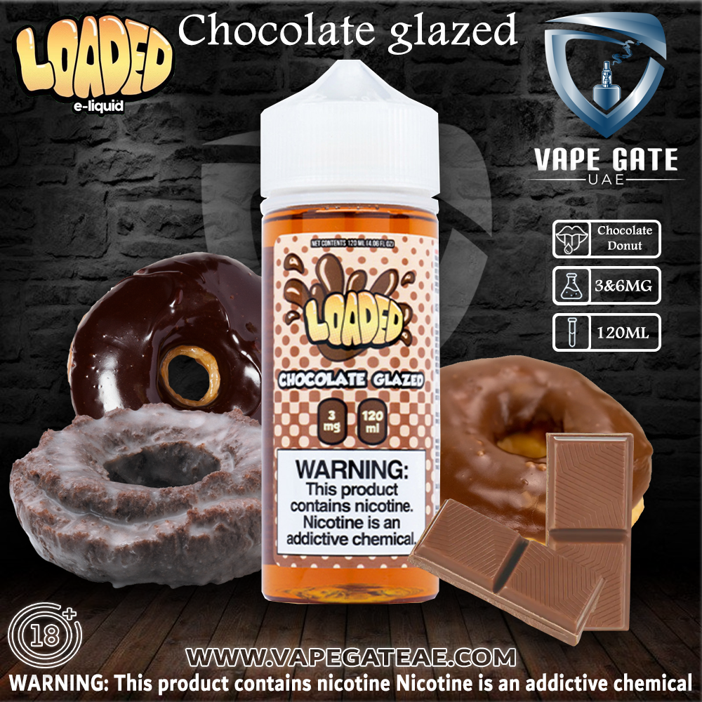 Chocolate glazed Eliquid by Loaded