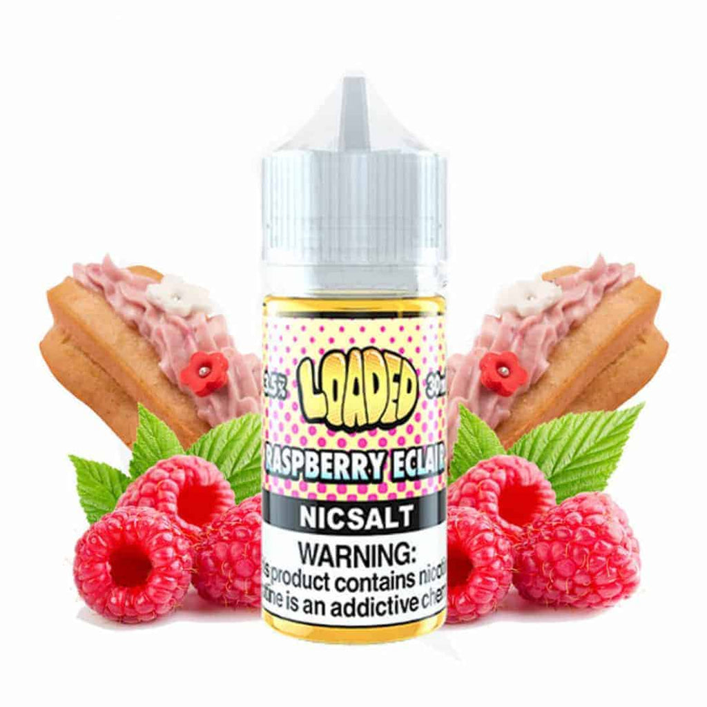 Raspberry Eclair SaltNic 30ml by Loaded