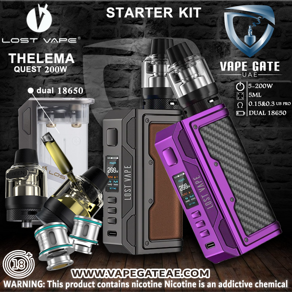 LOST VAPE THELEMA QUEST 200W STARTER KIT