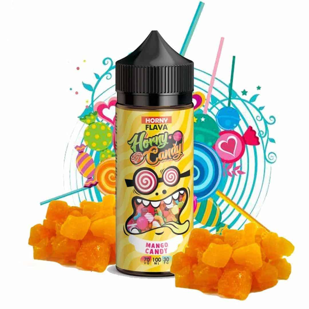 Horny Candy - Mango Candy 100ml E Liquid by Horny Flava