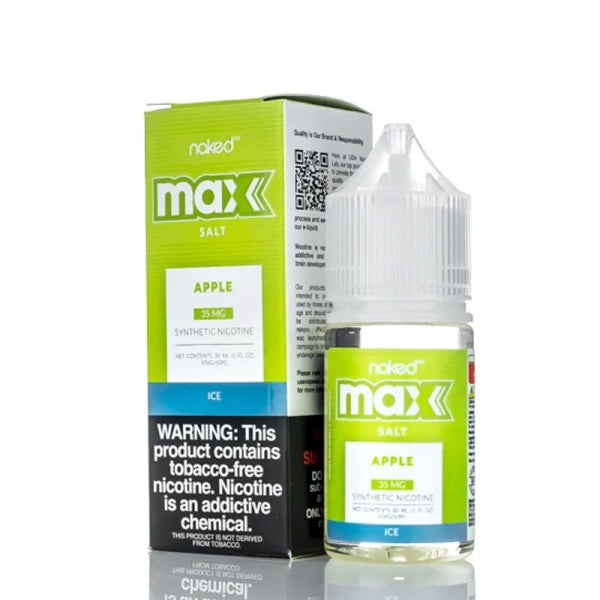 Naked 100 Max - Apple Ice Saltnic 30ml