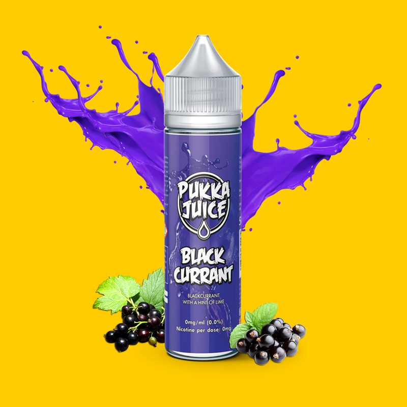 BLACKCURRANT - BY PUKKA JUICE  60ml E JUICE