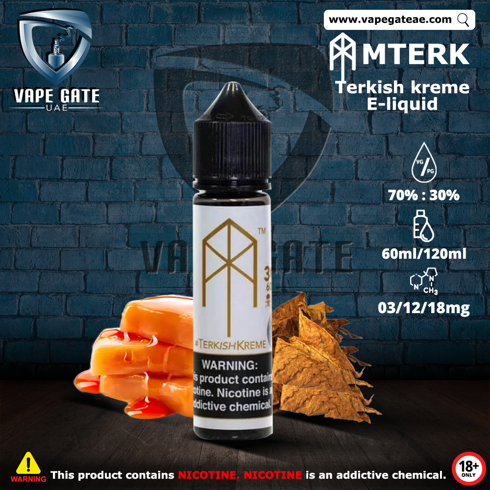 M.terk - Terkish Kreme E Liquid