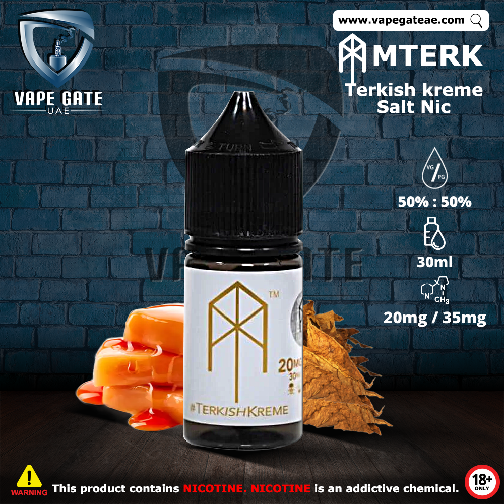 M.terk - Terkish Kreme Saltnic