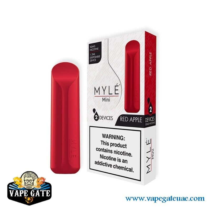 MYLE Mini Red Apple Disposable Device