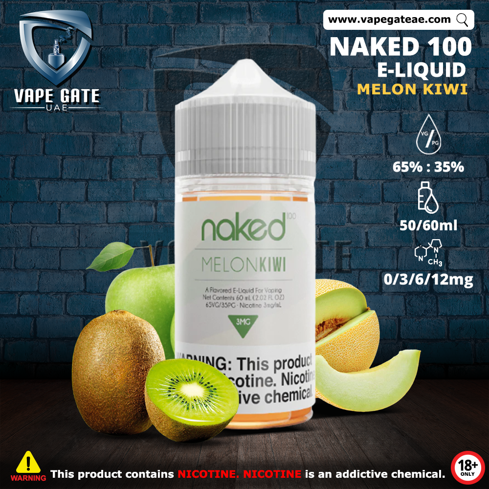 Naked 100 - Melon Kiwi (Green Blast) 60ml / 50ml