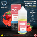 Naked 100 Max - Strawberry Ice Saltnic 30ml