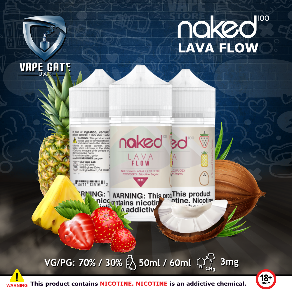 Naked 100 - Lava Flow 60ml / 50ml