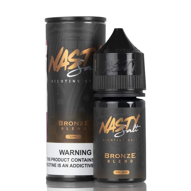 Bronze Blend 30ml Saltnic by Nasty (Caramel Tobacco)