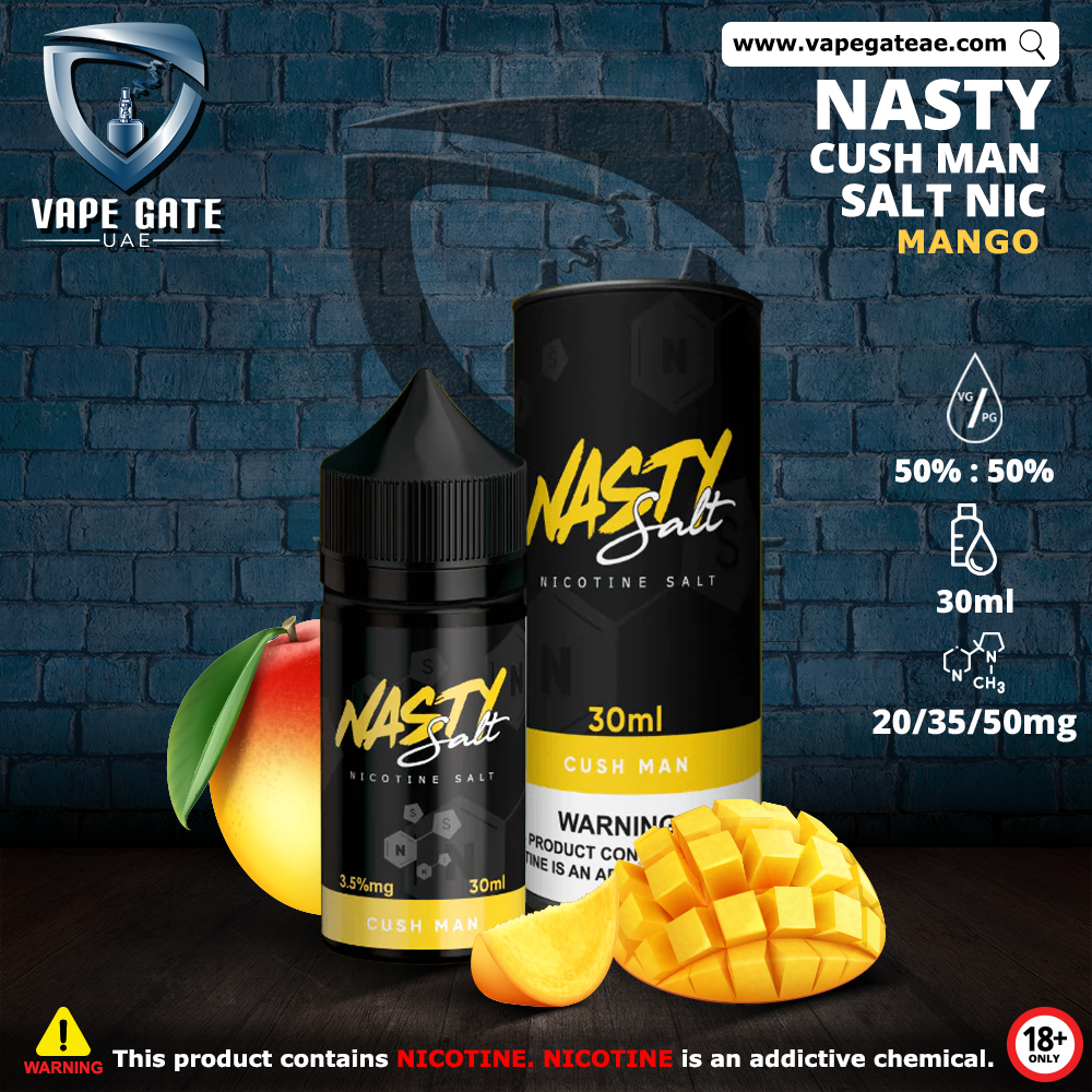 Cush Man - Nasty 30ml (Mango)
