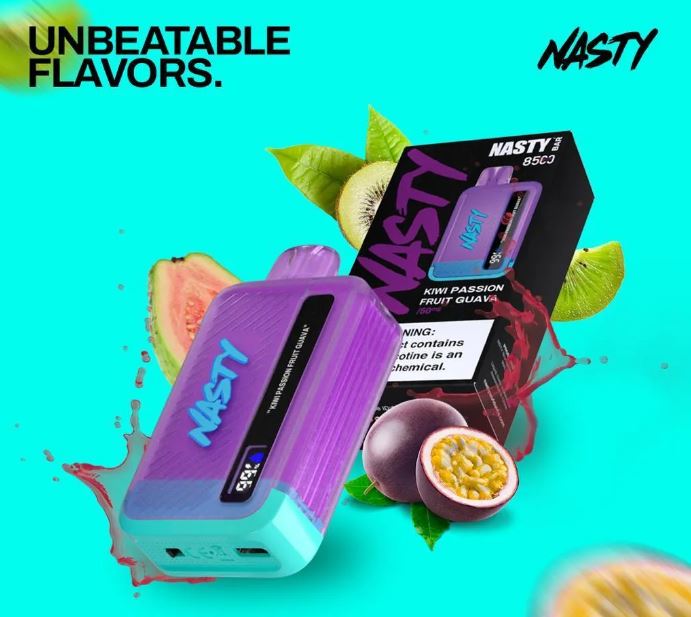 Nasty Bar Rechargeable Disposable Vape (8500 Puffs)