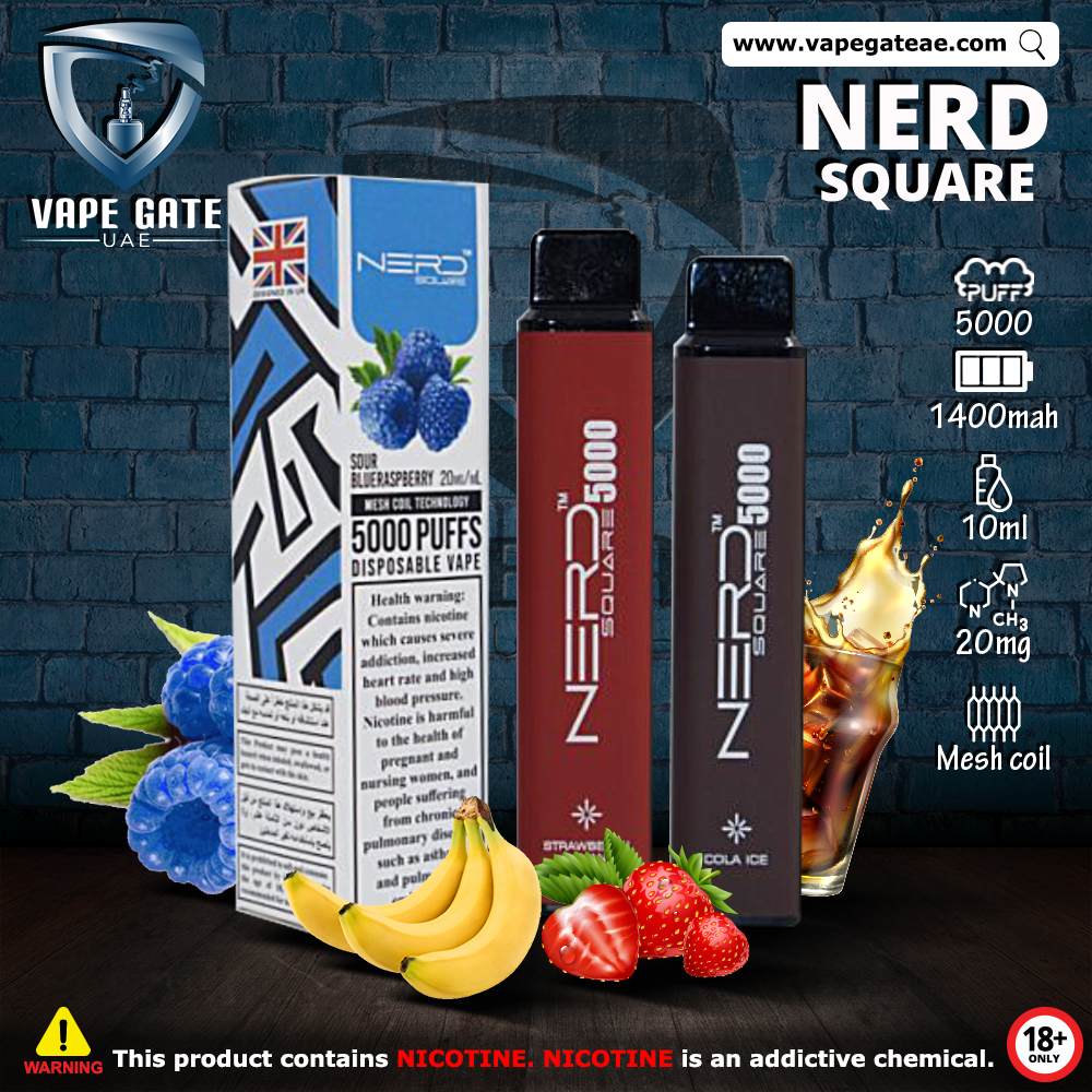 Nerd Square 5000 Puffs - Disposable