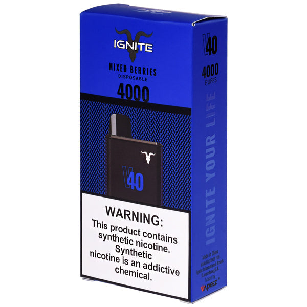 IGNITE - V40 (4000+ Puffs) Disposable Vape