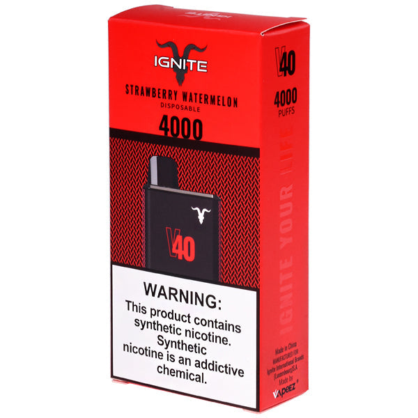 IGNITE - V40 (4000+ Puffs) Disposable Vape