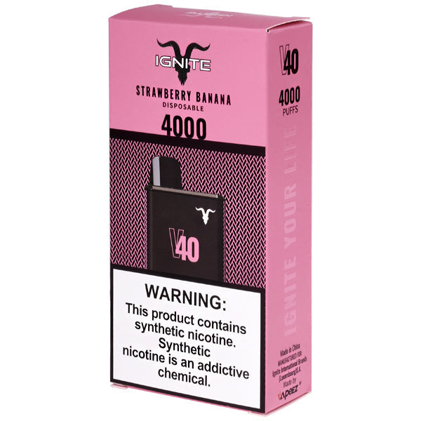 IGNITE - V40 (4000+ Puffs) Disposable Vape