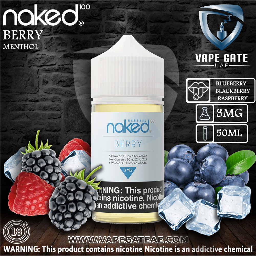 Naked 100 - Berry E liquid 50ml