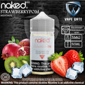 Naked 100 - Strawberry Pom 60ml / 50ml (Former Brain Freeze)